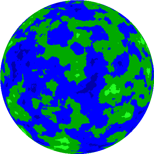 Procedurally Generated Planet Textures